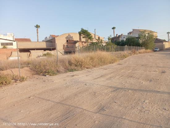 TERRENO URBANO EN EL CENTRO DE PUERTO LUMBRERAS - MURCIA