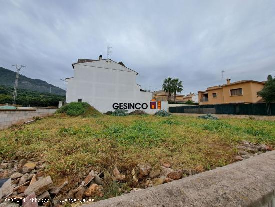 TERRENO URBANO EN BUENA ZONA DE GENOVÉS - VALENCIA