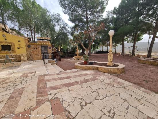 SE VENDE ESPECTACULAR CASA - CUEVA TOTALMENTE EQUIDAPA EN PINOSO (ALICANTE) - ALICANTE