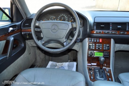 Mercedes Clase S S 420 L AUT 280CV V8 PIEL-XENON-NAV-TECHO-KLIMA de 1993 con 181.000 Km por 11.700 E