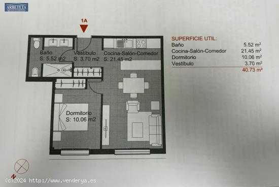 INMOBILIARIA ARBETETA VENDE APARTAMENTO DE NUEVA CONSTRUCCIÓN EN CALLE SIGÜENZA - GUADALAJARA