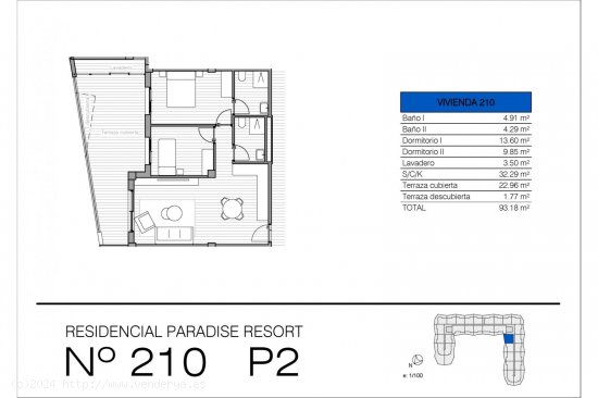 Apartamento en venta a estrenar en San Miguel de Salinas (Alicante)