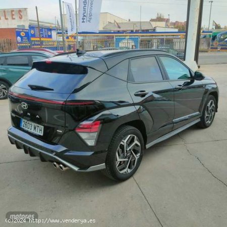 Hyundai Kona 1.6 GDI Nline DT de 2024 con 6.659 Km por 29.900 EUR. en Guadalajara