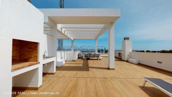 RESIDENCIAL DE OBRA NUEVA CONSTRUCCIÓN DE APARTAMENTOS BUNGALOW EN LOS BALCONES - ALICANTE