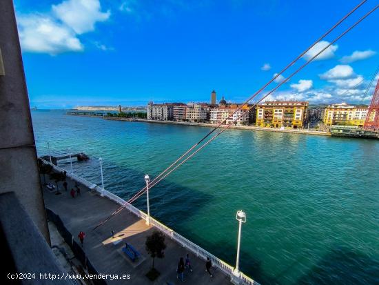  Piso con vistas panorámicas al Puente Colgante de Bizkaia y al Mar en Portugalete, ¡Oportunidad! 