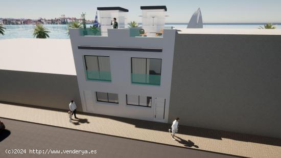 DÚPLEX DE OBRA NUEVA EN 2ºLÍNEA DE PLAYA EN BOLNUEVO - MURCIA