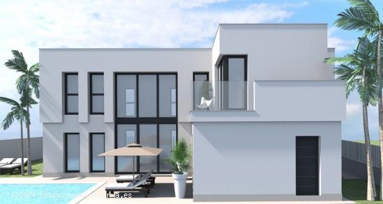 PRECIOSA VILLA DE OBRA NUEVA EN AGUAS NUEVAS, TORREVIEJA - ALICANTE