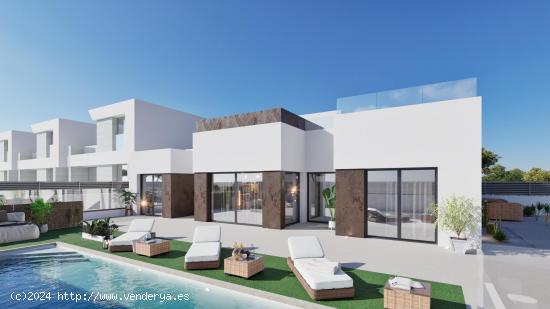 VILLA DE LUJO DE OBRA NUEVA EN EL CAMPELLO - ALICANTE