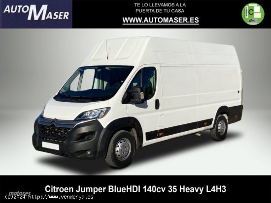  Citroen Jumper BlueHDi 103KW (140CV) Furg.35 Heavy L4H3 de 2021 con 64.000 Km por 18.925 EUR. en Mad 