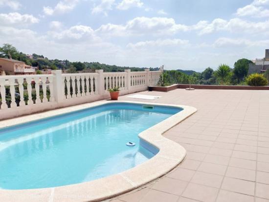 BONITA CASA CON PISCINA Y GRAN COMEDOR DE VERANO EN ELS HOSTALETS DE PIEROLA - SERRA ALTA - BARCELON