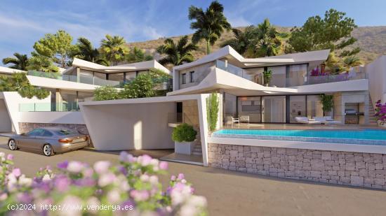 Hermosas villas con vistas al mar en venta en Benitachell - ALICANTE