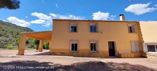 FINCA Y CASA RÚSTICA VIZCABLE NERPIO - ALBACETE