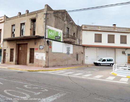 CASA ESQUINERA PARA REFORMAR EN ALGINET - VALENCIA