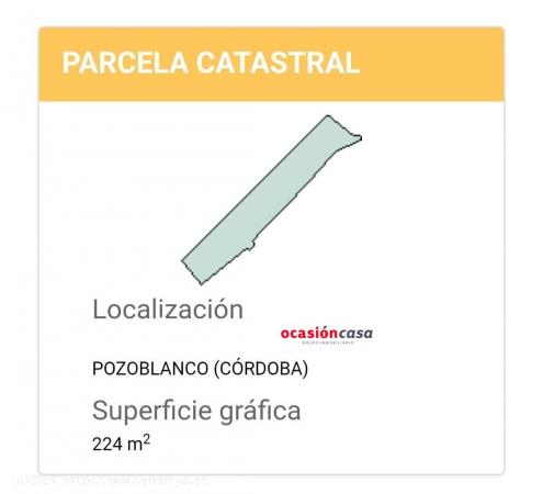 SOLAR URBANO EN VENTA - CORDOBA