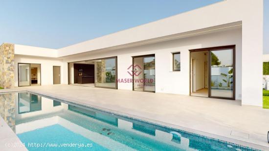 VILLAS DE OBRA NUEVA EN LOS ALCAZARES - MURCIA