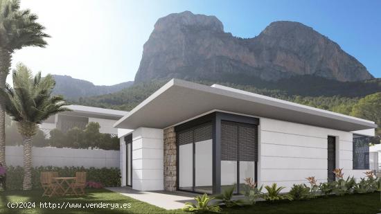 Villa Independiente con Vistas al Mar y Montaña. Diseño Flexible - ALICANTE