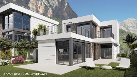 Villa Independiente con Vistas al Mar y Montaña. Diseño Flexible - ALICANTE