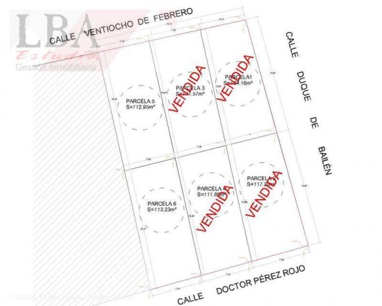 SE VENDE SOLARES PARA VIVIENDA UNIFAMILIAR DESDE 27.900 € - Bailén