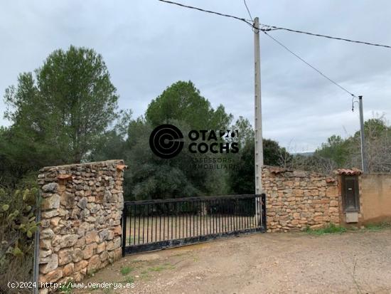 TERRENO RURAL CON CASITA Y POZO EN CASTELLVELL DEL CAMP - TARRAGONA