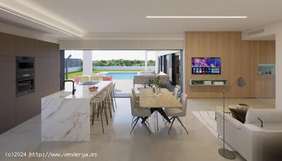 VILLAS DE OBRA NUEVA EN ALGORFA GOLF RESORT - ALICANTE