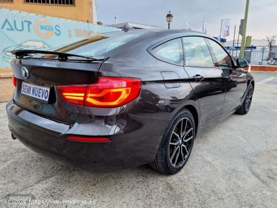 BMW Serie 3 318 d GT  Piel, LED, GPS, Camara  de 2017 con 87.000 Km por 18.500 EUR. en Granada