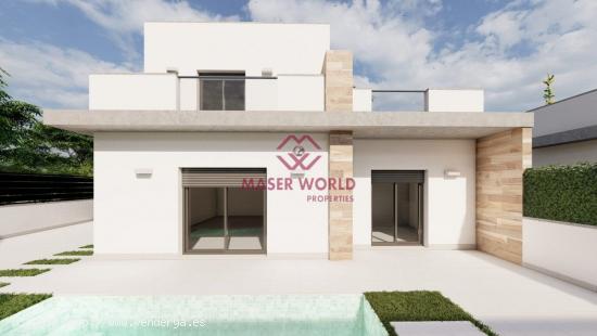 VILLAS PAREADAS DE OBRA NUEVA EN ROLDAN - MURCIA