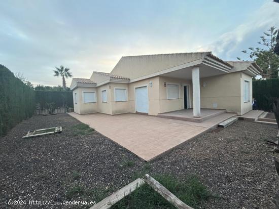  Se vende Chalet en planta baja independiente en la Alcayna!! - MURCIA 