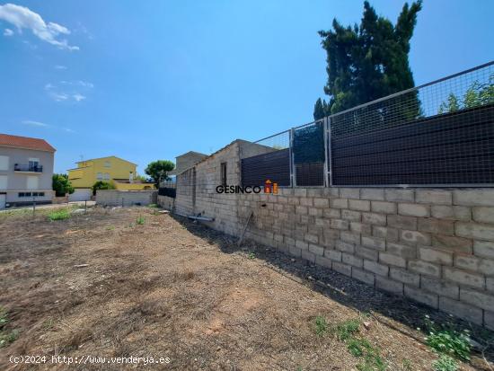 TERRENO URBANO EN ZONA TRANQUILA - VALENCIA