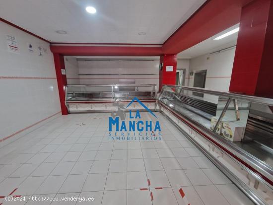 INMOBILIARIA LA MANCHA ALQUILA LOCAL COMERCIAL EN ZONA FERIA - ALBACETE