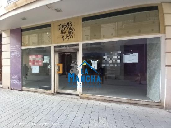 REF: Y071. INMOBILIARIA LA MANCHA ALQUILA LOCAL COMERCIAL PARA NEGOCIO EN PLENO CENTRO. - ALBACETE