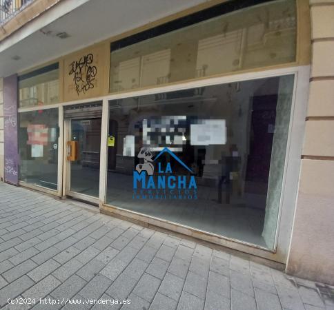 REF: Y071. INMOBILIARIA LA MANCHA ALQUILA LOCAL COMERCIAL PARA NEGOCIO EN PLENO CENTRO. - ALBACETE