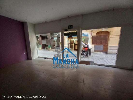 REF: Y071. INMOBILIARIA LA MANCHA ALQUILA LOCAL COMERCIAL PARA NEGOCIO EN PLENO CENTRO. - ALBACETE