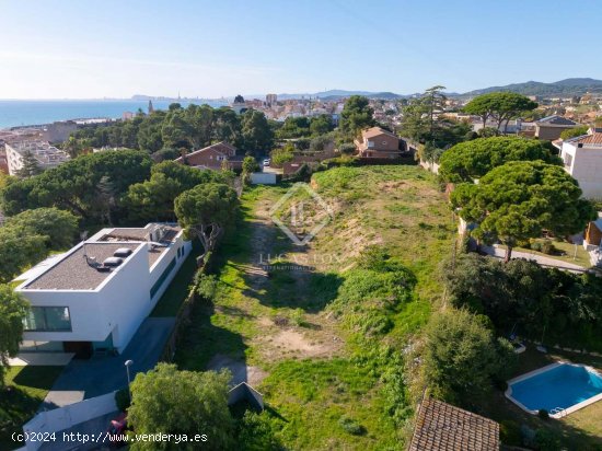 Parcela en venta en El Masnou (Barcelona)