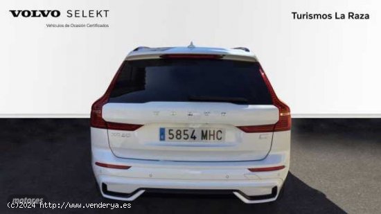 Volvo XC 60 TODOTERRENO 2.0 T6 RECHARGE ULTIMATE DARK AUTOMATICO 4WD 350CV 5P de 2023 con 20.198 Km 