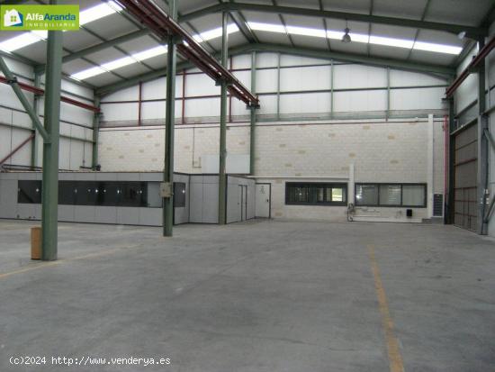 NAVE INDUSTRIAL  CON AMPLIAS OFICINAS TECNICAS EN VENTA - BURGOS