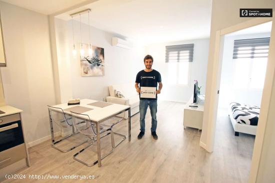  Brillante y moderno apartamento de 1 dormitorio con aire acondicionado en alquiler en la zona de Pob 