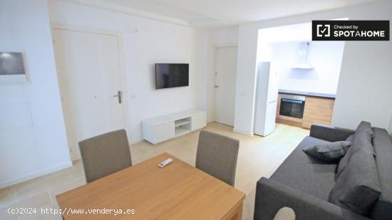 Moderno apartamento de 1 dormitorio en alquiler en Gràcia - BARCELONA