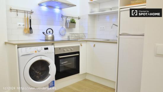 Piso renovado de 1 habitación en alquiler en El Born - BARCELONA