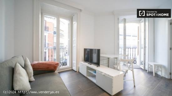 Moderno apartamento de 1 dormitorio en alquiler en Centro - MADRID