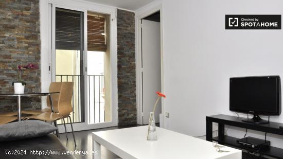 Moderno apartamento de 1 dormitorio en alquiler en El Raval - BARCELONA