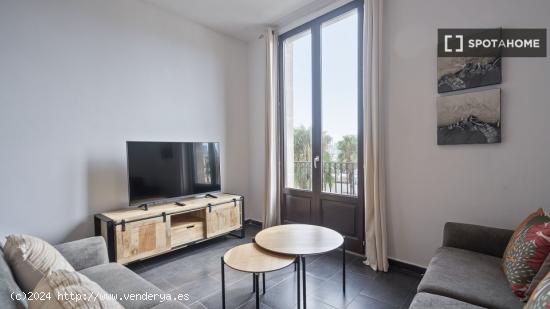 Moderno apartamento de 2 dormitorios en alquiler en barrio gótico, cerca del puerto - BARCELONA