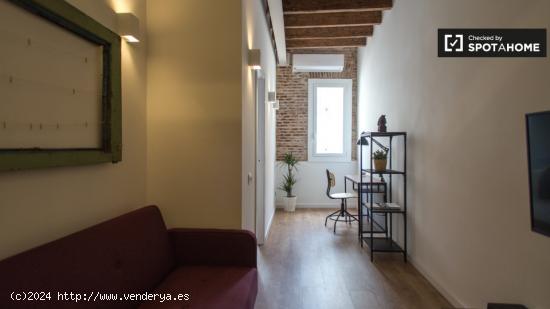 Apartamento contemporáneo de 1 dormitorio en alquiler en Sant Martí - BARCELONA