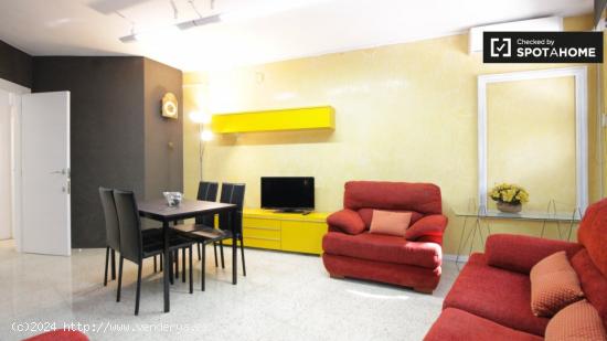 Apartamento de 1 dormitorio con aire acondicionado en alquiler en Eixample Dreta - BARCELONA