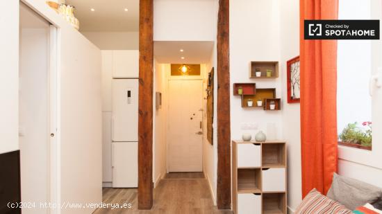 Elegante apartamento de 1 dormitorio en alquiler en Palacio - MADRID