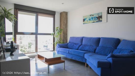 Moderno y luminoso apartamento de 2 dormitorios en alquiler en Poblats Marítims - VALENCIA