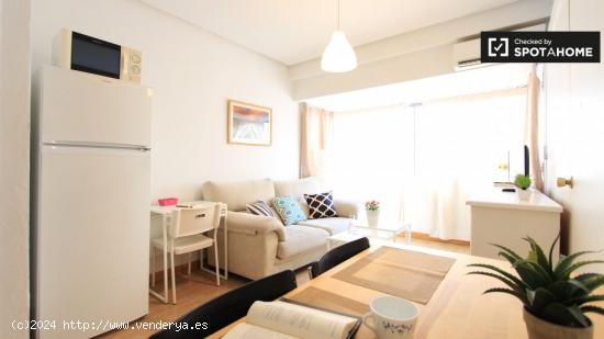 Elegante apartamento de 1 dormitorio con aire acondicionado en alquiler en Salamanca, en metro - MAD