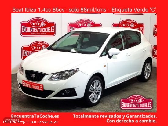  Seat Ibiza 1.4 16v Stylance 85CV de 2011 con 88.245 Km por 8.990 EUR. en Tarragona 