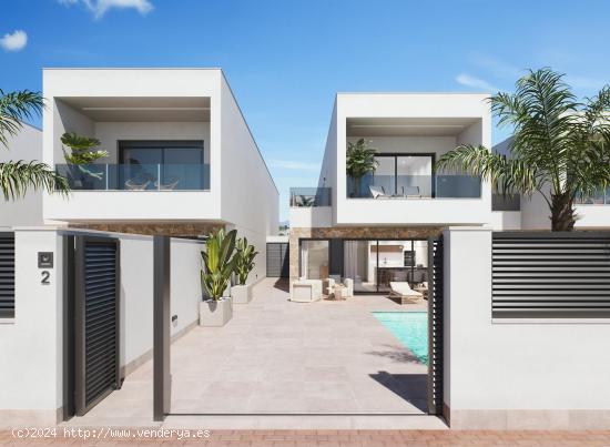 Villas modernas de nueva construcción en San Pedro del Pinatar con piscina privada - MURCIA