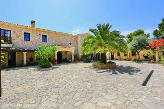 FINCA RÚSTICA CON MUCHO CARÁCTER EN PUERTO DE ANDRATX CON VISTAS AL MAR - BALEARES