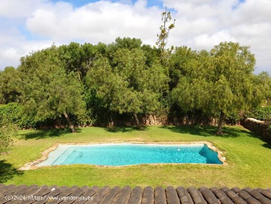 PRECIOSA FINCA RUSTICA CON MUCHO TERRENO Y PISCINA PRIVADA - BALEARES